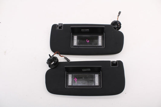2014-21 Jeep Grand Cherokee Front RH LH Side Sun Visor Set w/ Illuminated Mirror - Alshned Auto Parts