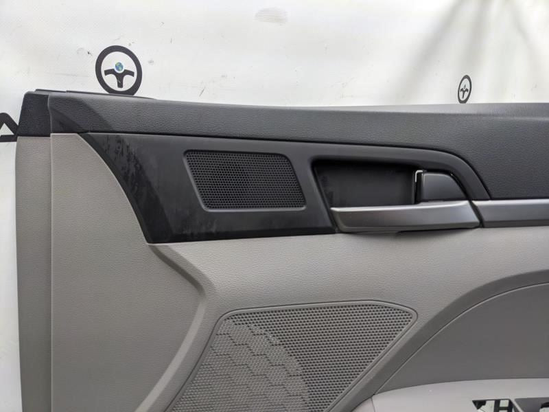 2017-18 Hyundai Elantra Front Right Door Trim Panel Gray 82306-F3010 OEM *ReaD* - Alshned Auto Parts