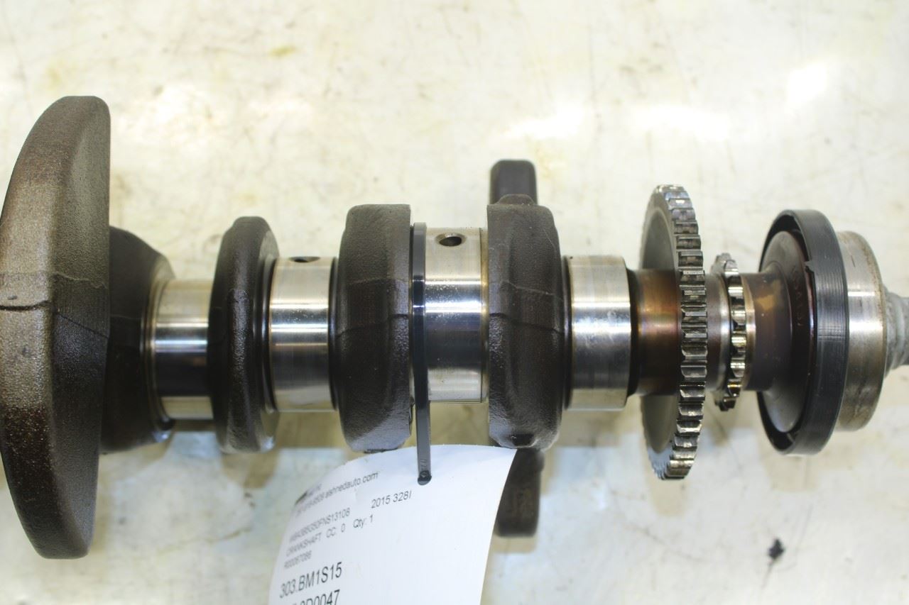 2013-2016 BMW 328i xDrive SULEV 2.0L AWD Engine Motor Crankshaft 99K 11217640165 - Alshned Auto Parts