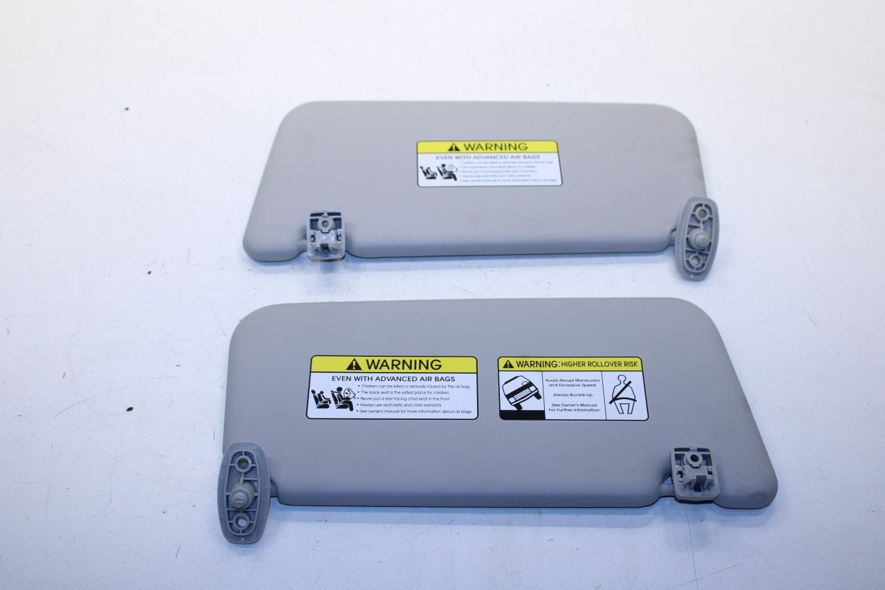 2020-22 Kia Soul LX Front RH and LH Side Sun Visor Pair w/ Mirror 85220K0020HGC - Alshned Auto Parts