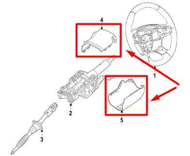 2018-24 Buick Enclave Steering Column Shroud Cover w Cluster Trim Plate 84289075 - Alshned Auto Parts