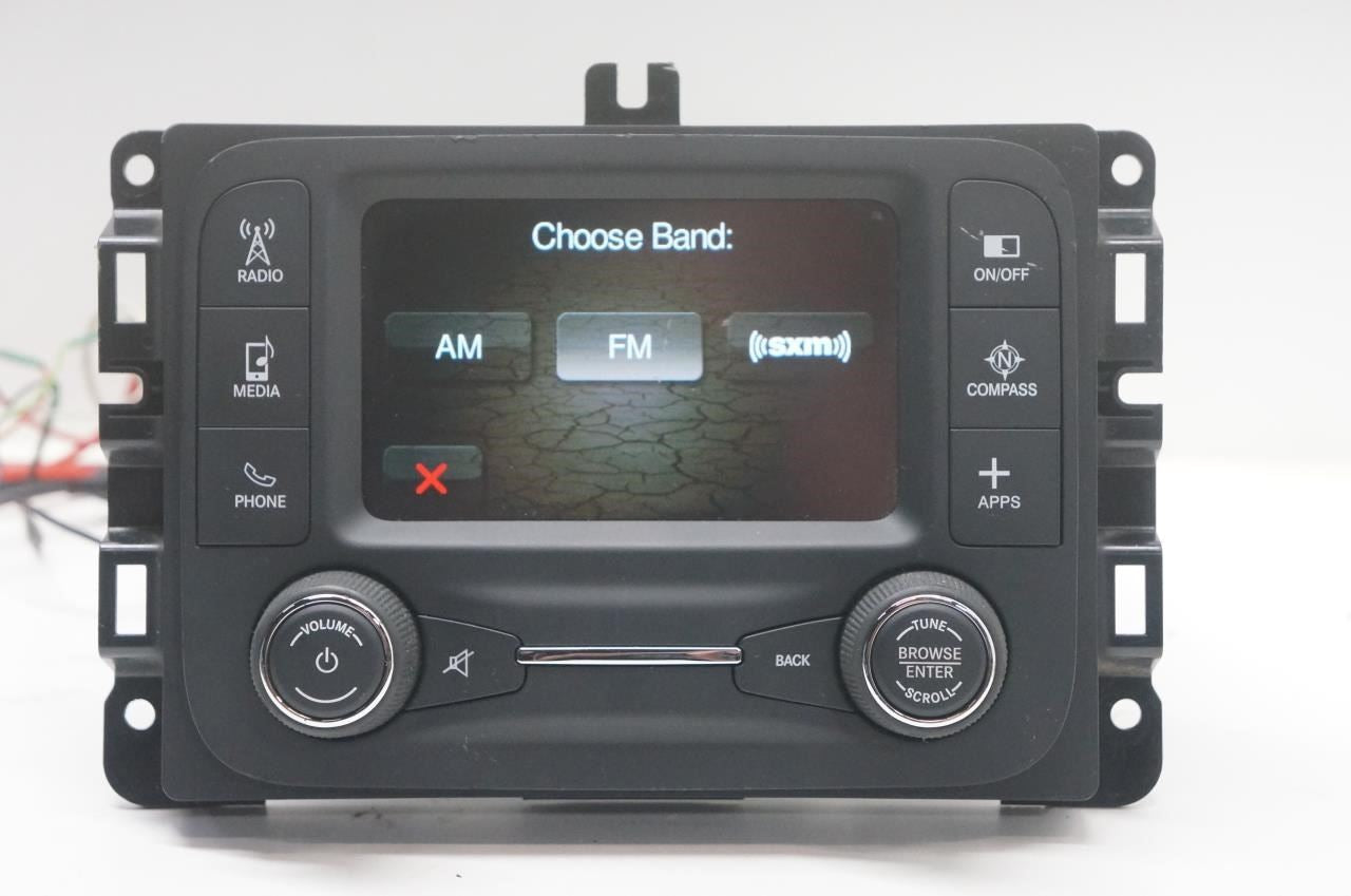 2015-2017 Jeep Renegade Audio Radio Receiver Uconnect w/ 5'' Display 07356594700 - Alshned Auto Parts