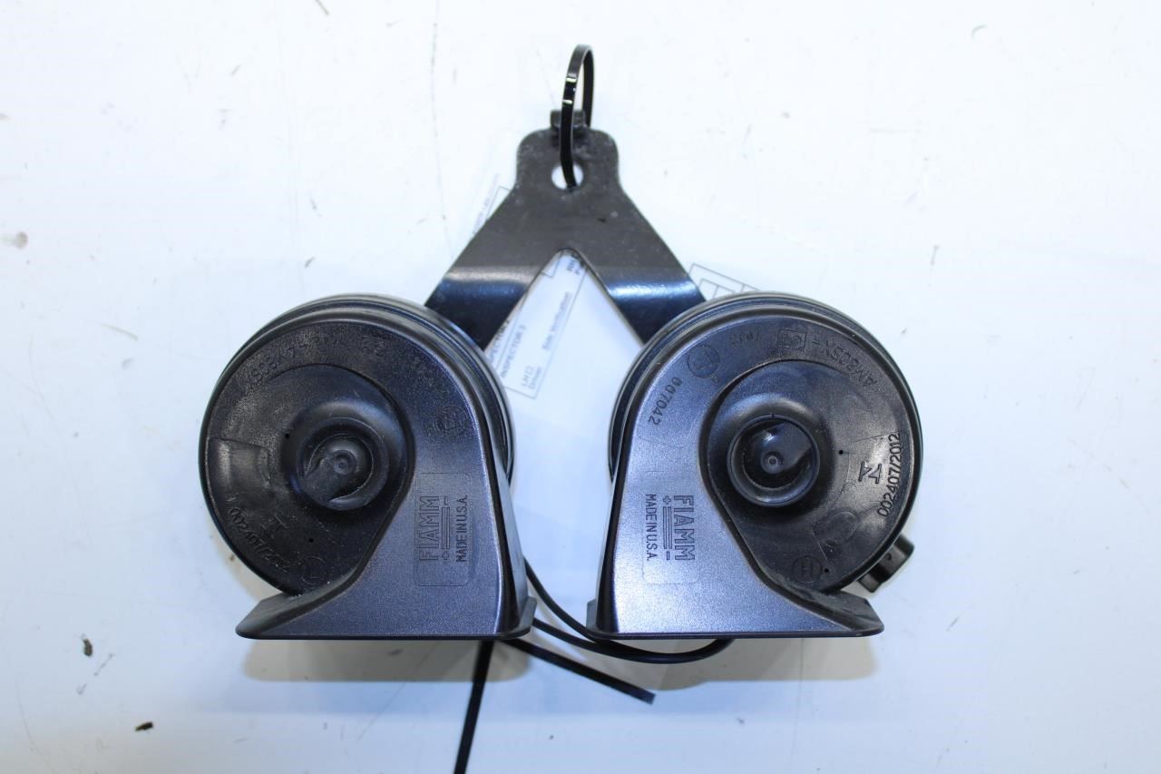 2015-2020 Ford F150 XL High and Low Note Horn w/ Bracket FL3T-13A803-AD OEM - Alshned Auto Parts