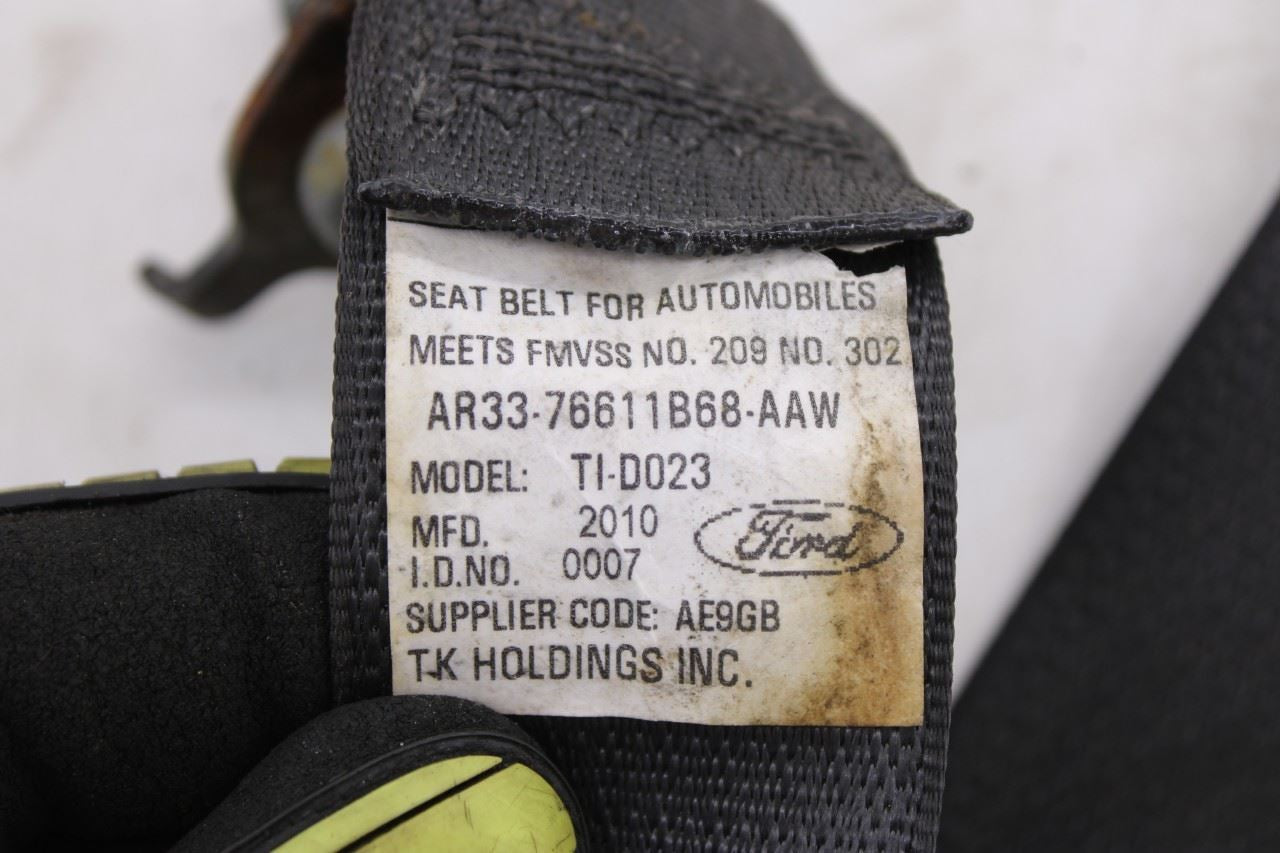 2007-14 Ford Mustang Premium Conv V6 Rear Right Side 2nd Row Seat Belt Retractor8