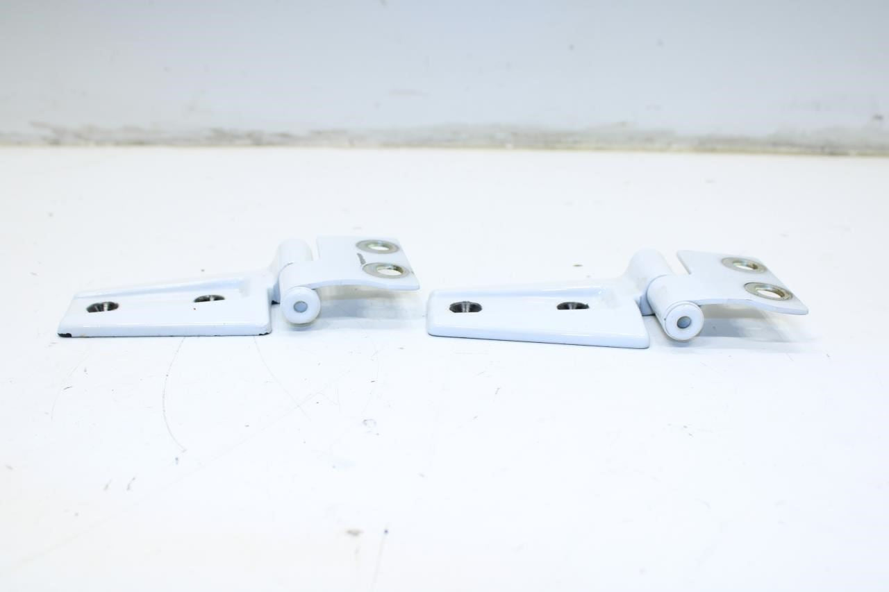 2010-2015 Jeep Wrangler Front RH and LH Hood Hinge Set w/ Bolts 55395396AE OEM - Alshned Auto Parts