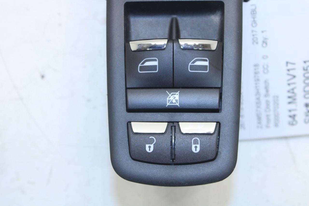 2017-2021 Maserati Ghibli Front Left Door Master Power Window Switch 670025406 - Alshned Auto Parts