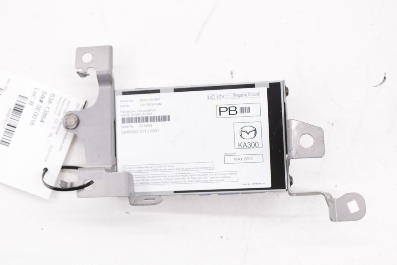 2019-2023 Mazda CX-9 Grand Touring Panasonic Audio Radio Tuner BDGG-66-DR0 OEM - Alshned Auto Parts