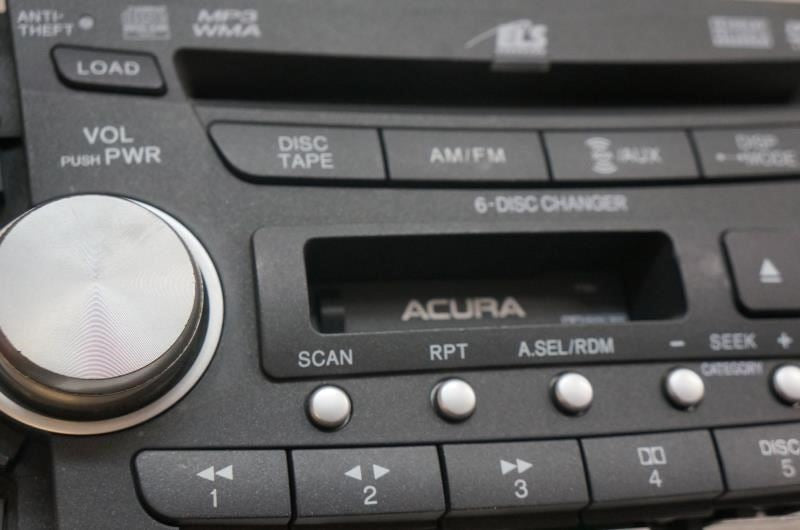 2007-2008 Acura TL Panasonic CD Player Radio Faceplate Control Panel w/ Receiver3