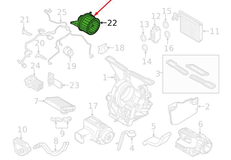 2007-2015 Mini Cooper HVAC AC Heater Blower Fan Motor 64119266899 OEM - Alshned Auto Parts