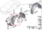 2010-2015 BMW 750Li xDrive Front Left Wheelhouse Liner Splash Shield 51717185163 - Alshned Auto Parts