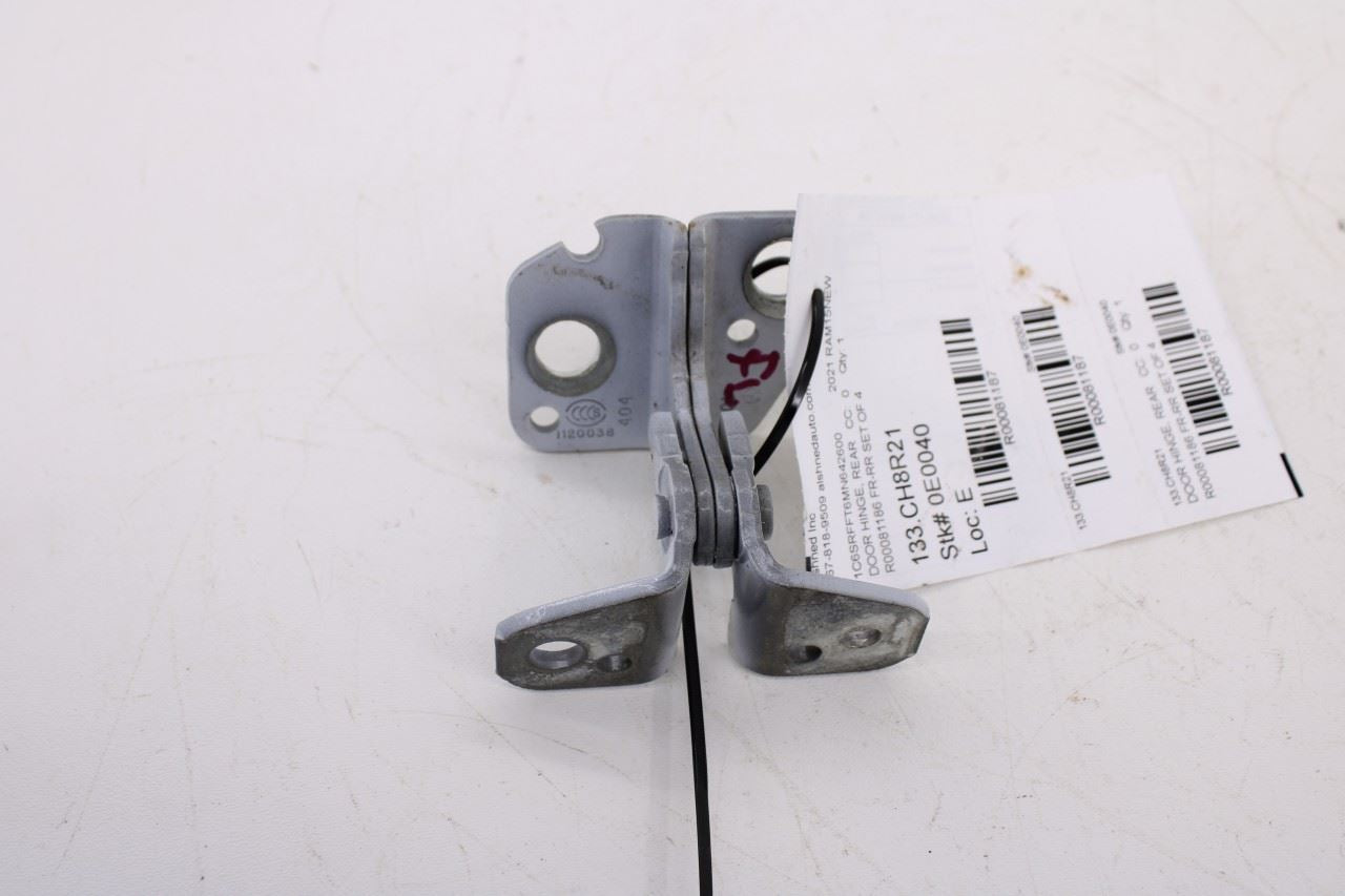 19-25 RAM 1500 Crew Cab Rear and Front Left Side Door Hinge Upper and Lower Set7