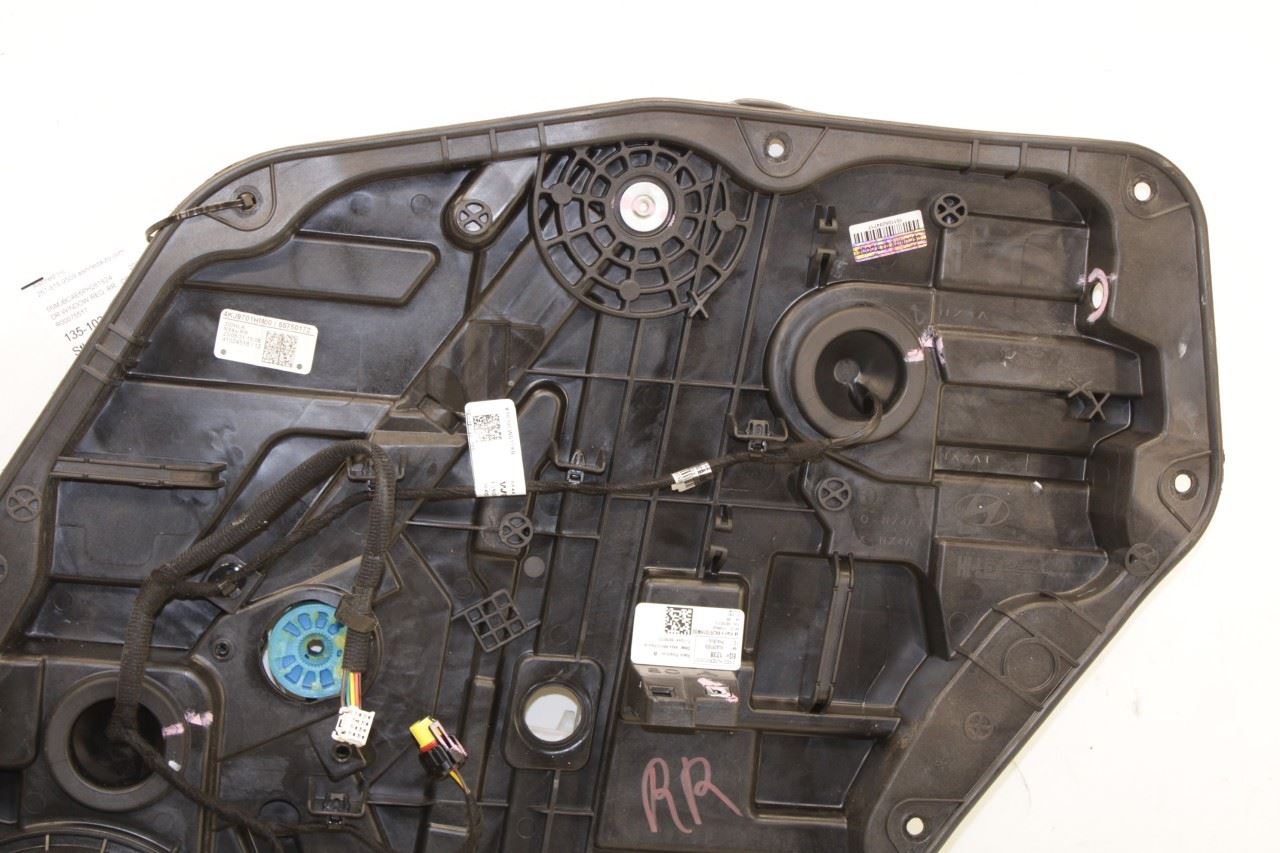 22-25 Hyundai Tucson SEL Rear Right Door Window Regulator w/ Carrier and Speaker - Alshned Auto Parts