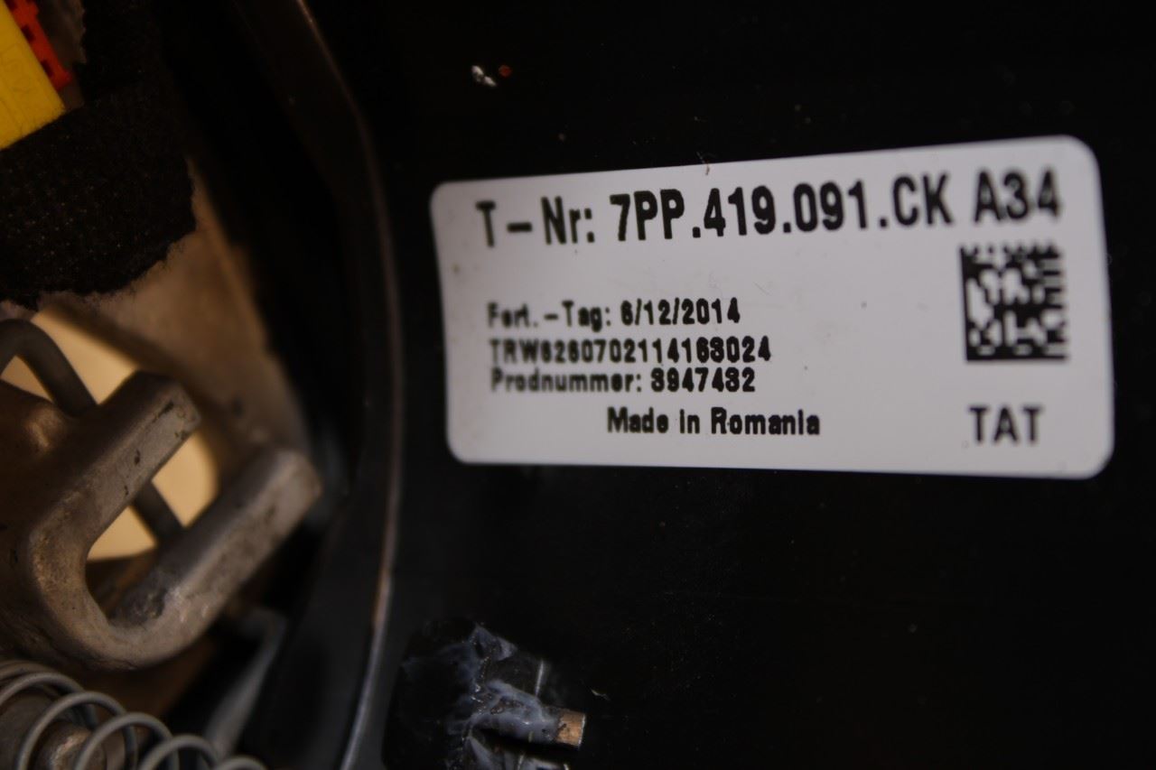 2014 Porsche Cayenne Platinum Steering Wheel Leather w/ Control Buttons *ReaD* - Alshned Auto Parts