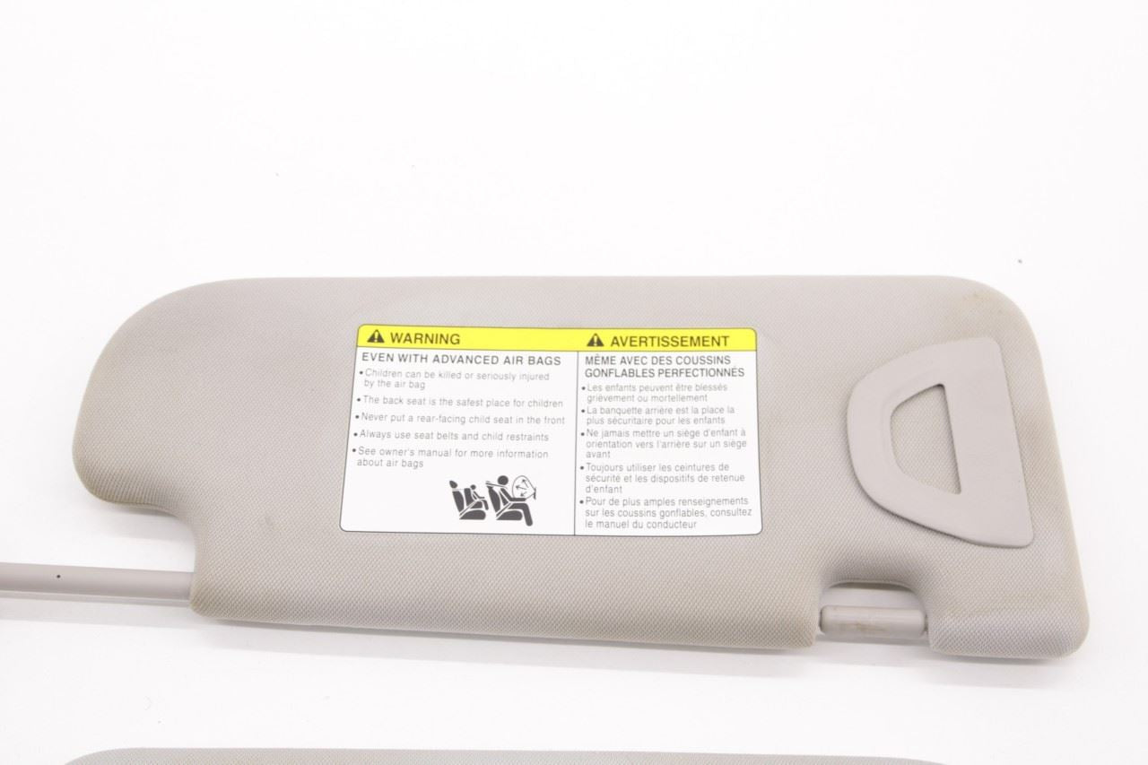 14-24 Infiniti Q50 Premium Front RH LH Side Sun Visor Set w/ Illuminated Mirror - Alshned Auto Parts