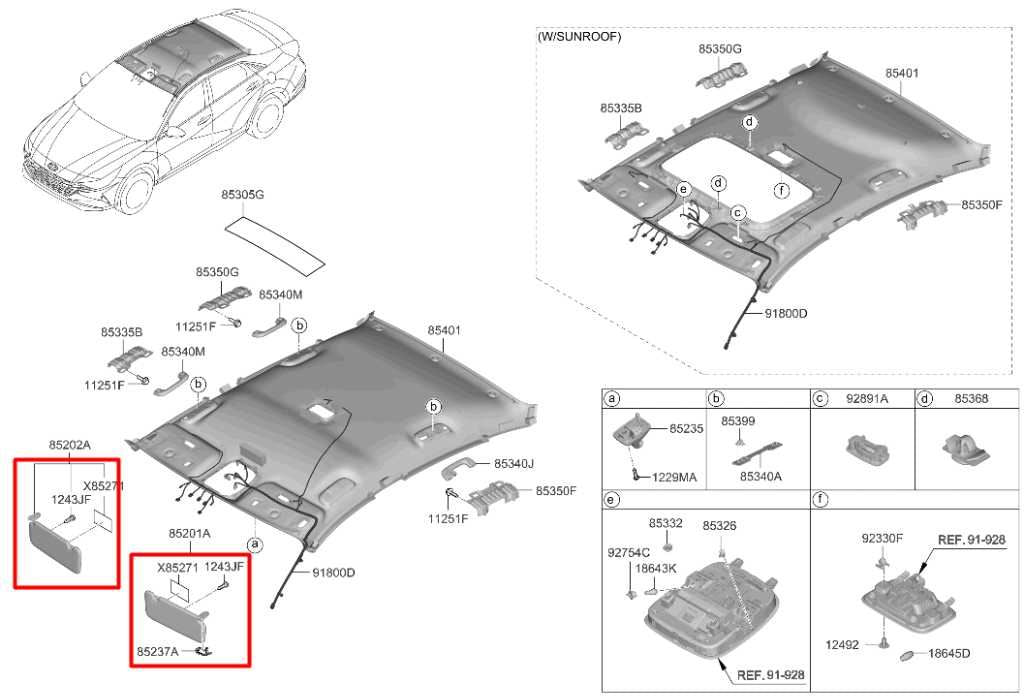 21-25 Hyundai Elantra SE 2.0L Front Right and Left Side Sun Visor Set w/ Mirror - Alshned Auto Parts