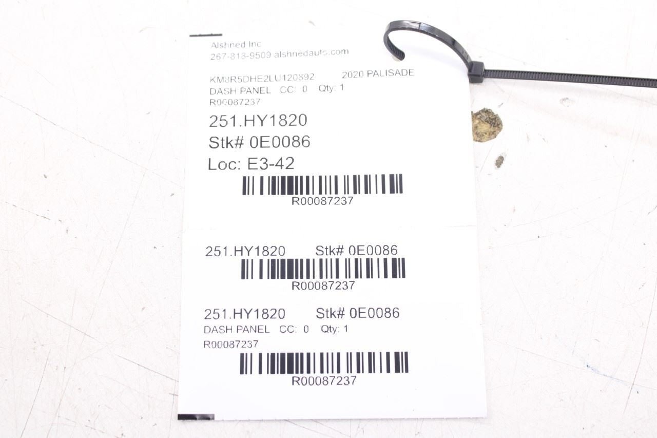 2020-22 Hyundai Palisade Limited AWD Front RH and LH Dash Interior Trim Set of 2 - Alshned Auto Parts