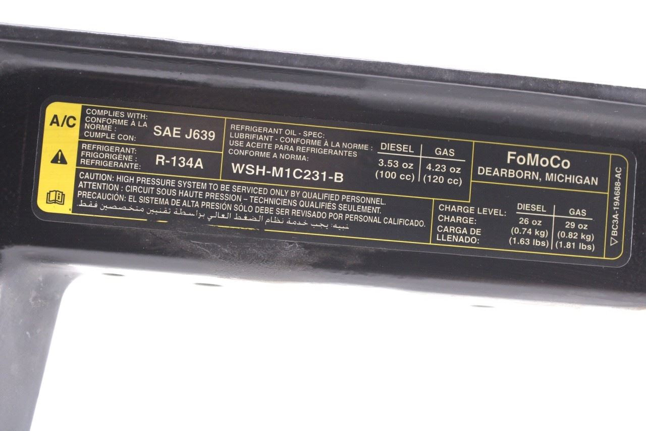 11-16 Ford F250 Lariat Crew Cab 6.2L Front Radiator Upper Support Tie Bar *ReaD* - Alshned Auto Parts