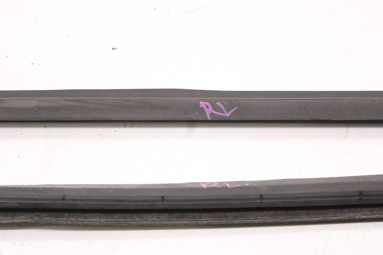 99-16 Ford F-250 Crew Cab Lariat Rear Left Door Run Channel w/ Weatherstrip Set - Alshned Auto Parts