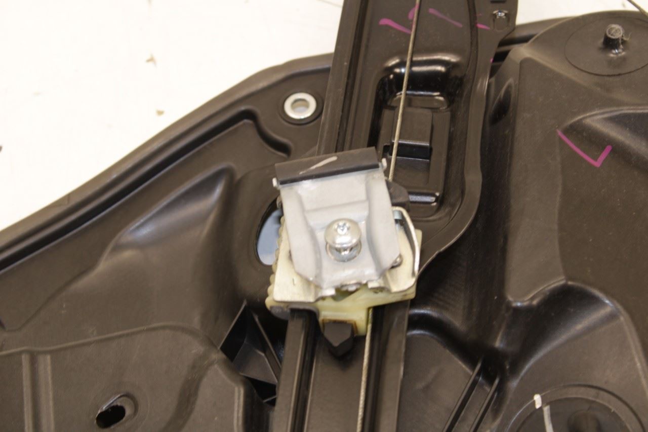 11-18 Porsche Cayenne Platinum Front Left Door Window Regulator w/ Carrier Plate - Alshned Auto Parts