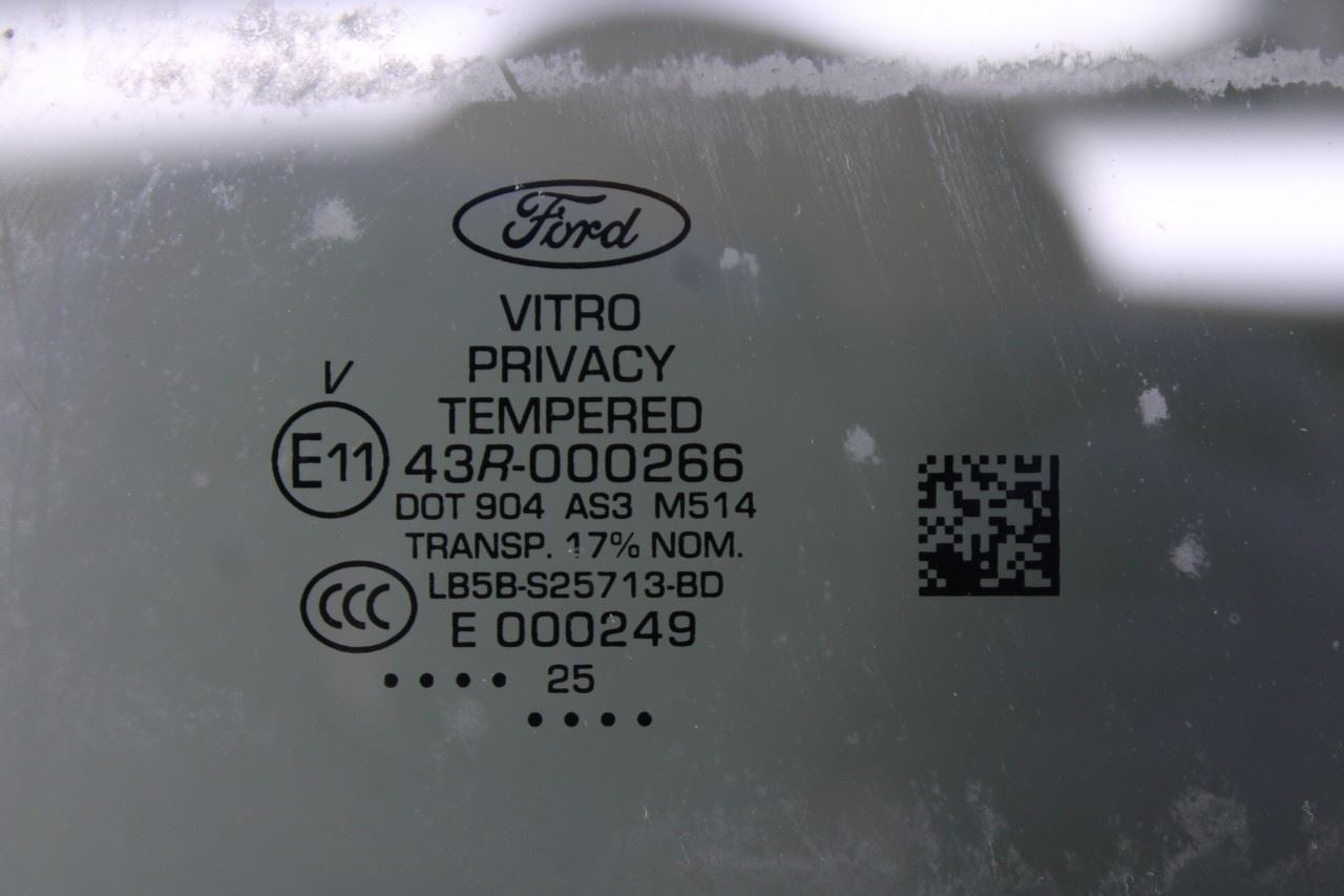 2020-26 Ford Explorer Interceptor Rear Left Door Window Glass LB5B-S25713-BD OEM8