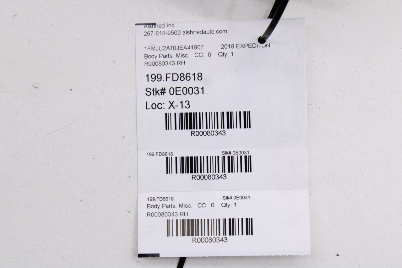 2018-2024 Ford Expedition Limited Front Right Fender Apron Reinforcement Rail - Alshned Auto Parts