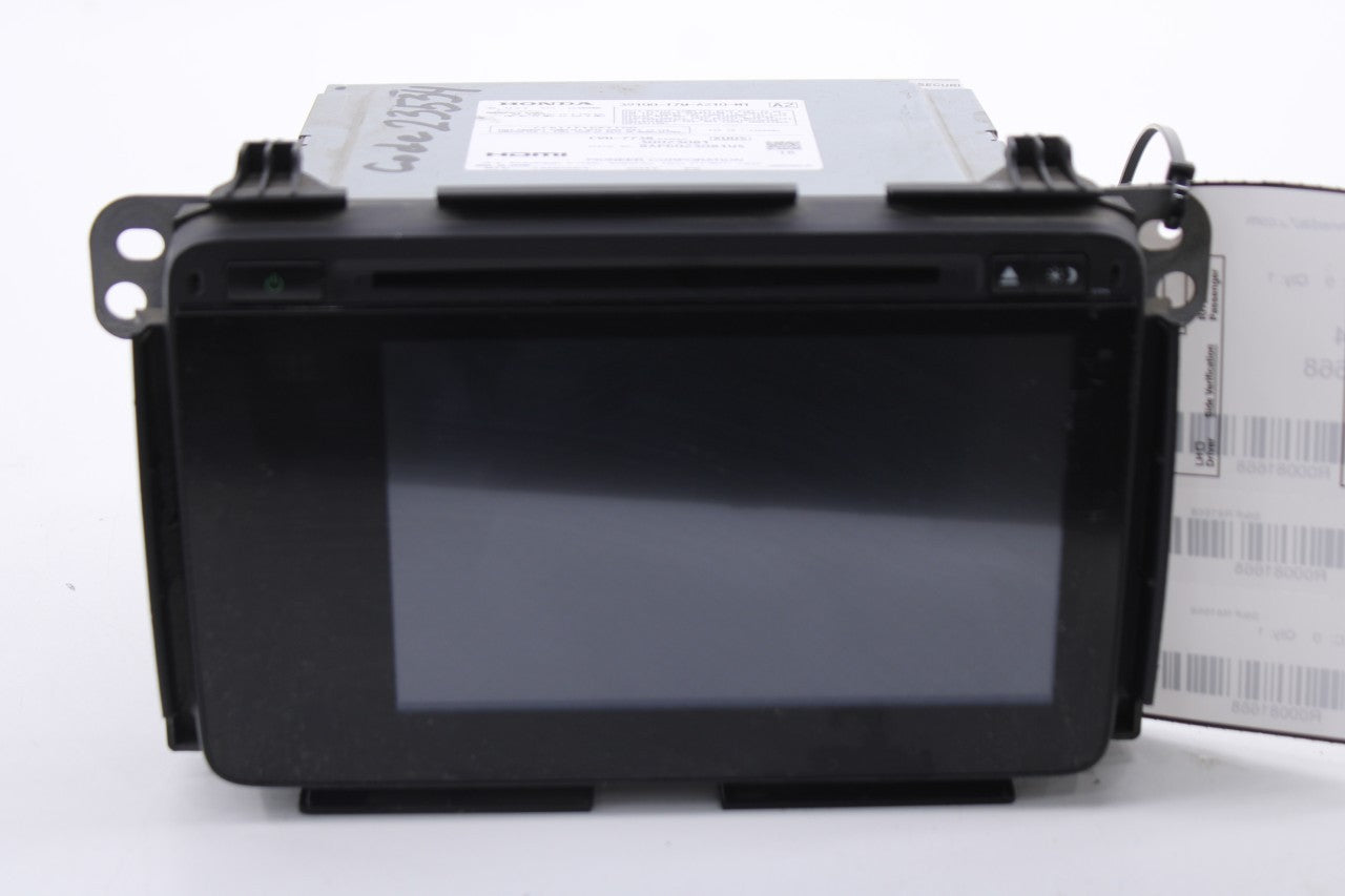 2017 Honda HR-V Pioneer CD Player Audio Radio Receiver w/ Display 39100T7WA210M14