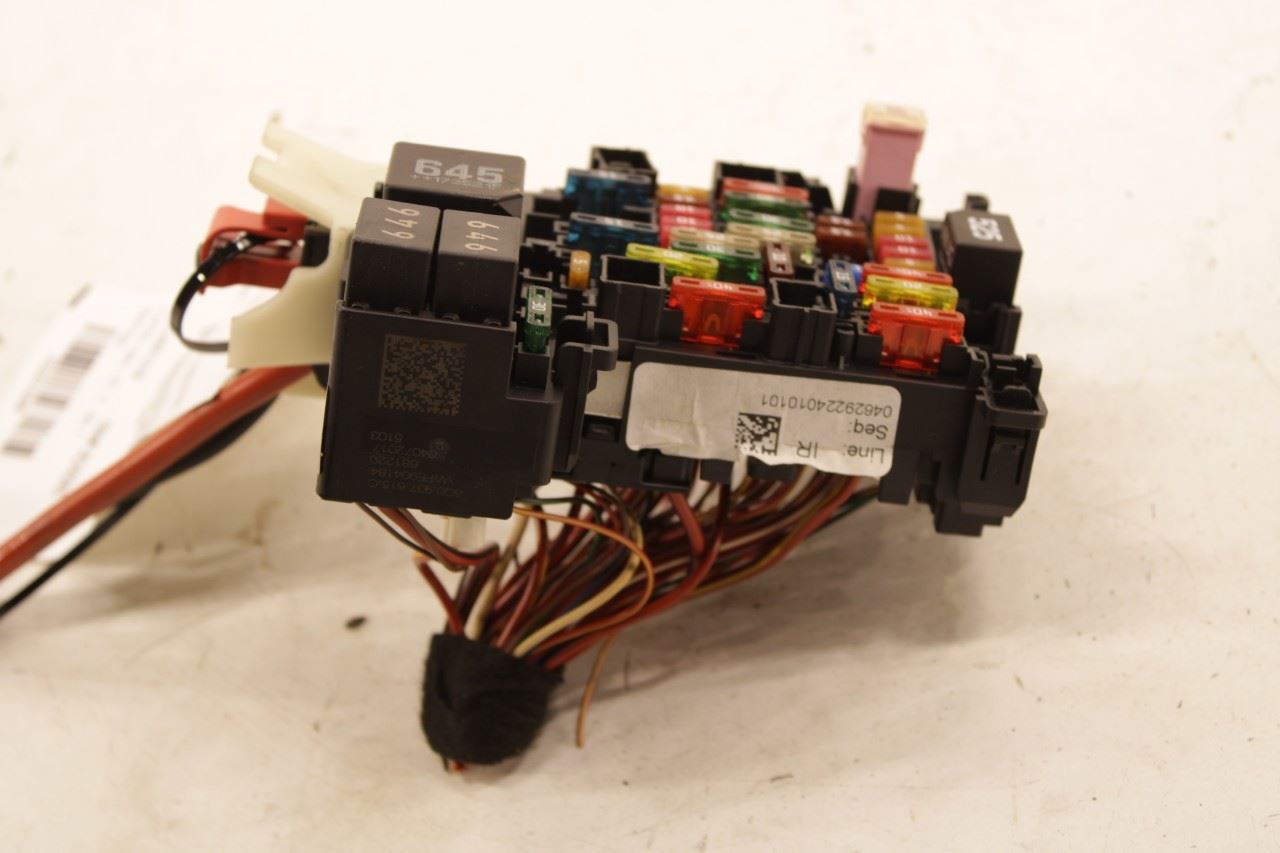 2018-23 Volkswagen Atlas S 3.6L Cabin Instrument Panel Fuse Relay Junction Block - Alshned Auto Parts