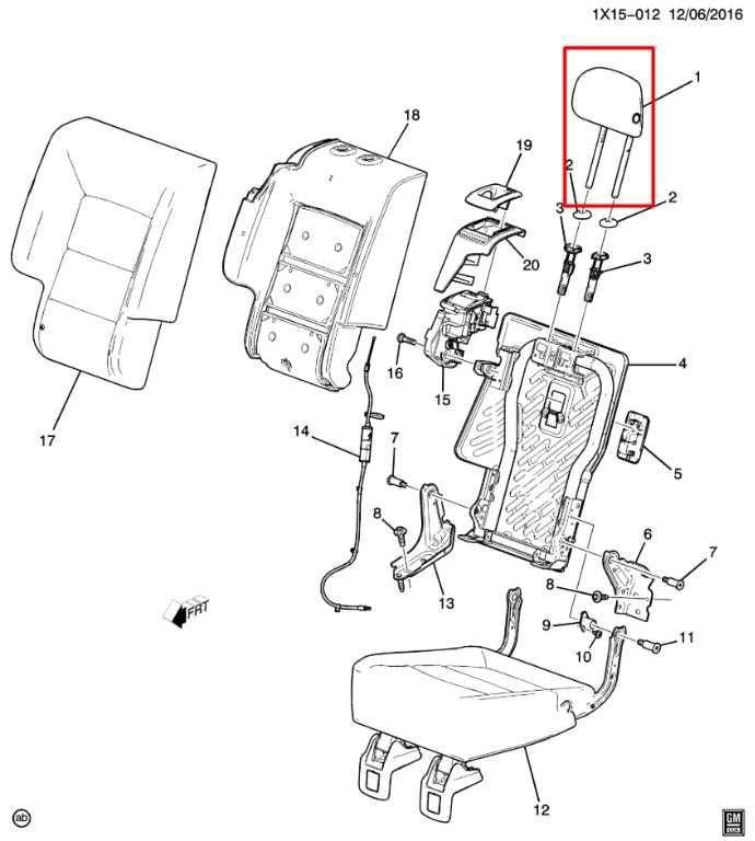 2018-20 Chevrolet Equinox LT Front Rear 2nd Row RH and LH Side Seat Headrest Set - Alshned Auto Parts
