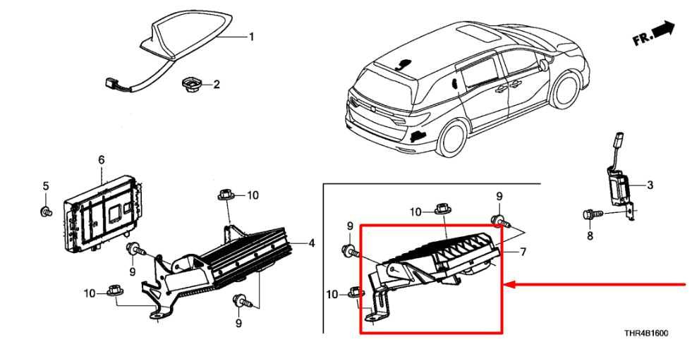 2021-2024 Honda Odyssey Touring Amplifier Amp with Tuner 39886-THR-A71-M1 *ReaD* - Alshned Auto Parts