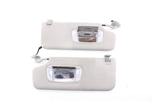 16-20 Toyota Sienna LE Front RH and LH Side Sun Visor Set w/ Illuminated Mirror - Alshned Auto Parts