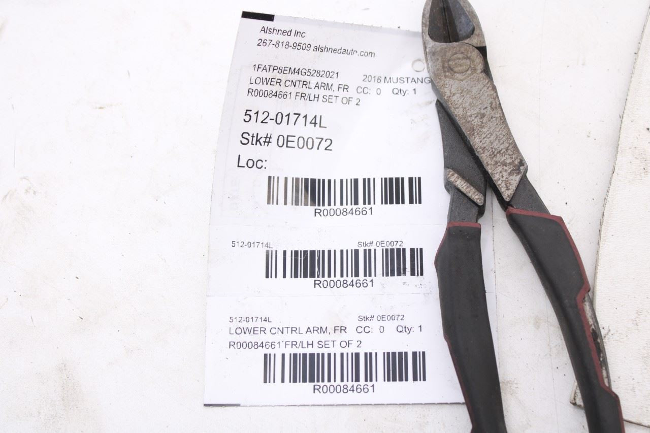 2015-2023 Ford Mustang Conv V6 RWD Front Left Lower Control Arm FR3C-3079-BB OEM - Alshned Auto Parts