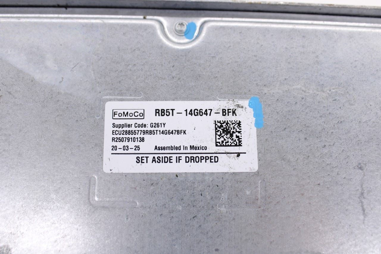 2024-2025 Ford Explorer Police Interceptor Driver Assist Camera Control Module5