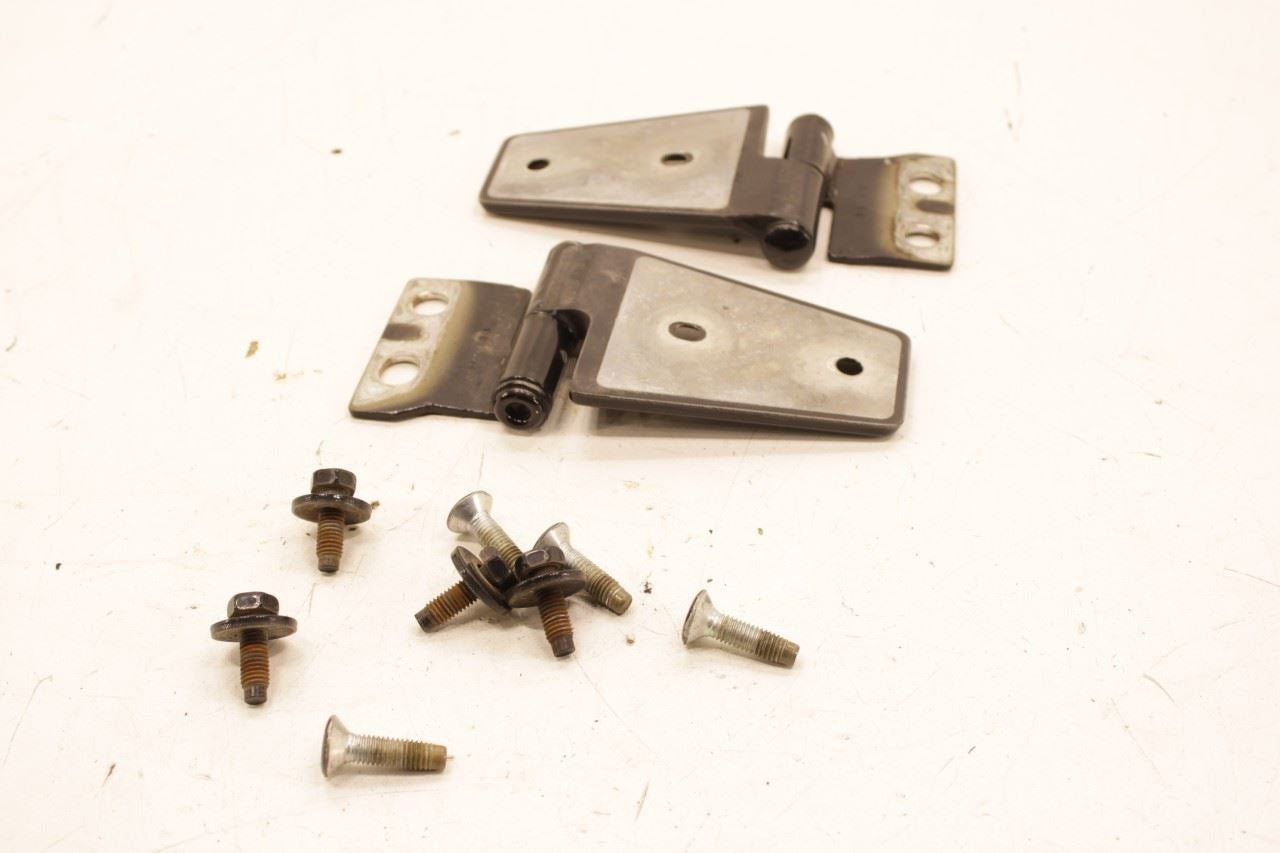 07-18 Jeep Wrangler Sport 2dr Front Right and Left Side Hood Hinge Set w/ Bolts - Alshned Auto Parts
