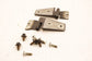 07-18 Jeep Wrangler Sport 2dr Front Right and Left Side Hood Hinge Set w/ Bolts - Alshned Auto Parts