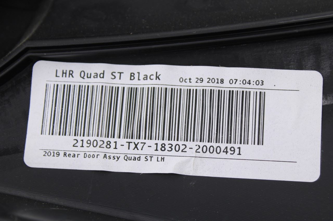14-24 Ram 1500 Classic Express Quad Cab Rear Left Door Trim Panel 1EA51TX7AD OEM20