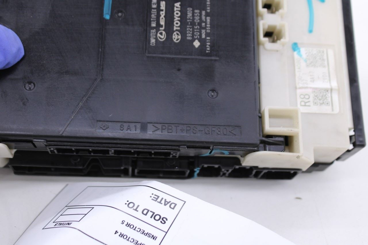 2022-2024 Toyota Corolla LE Multiplex Network Body Control Module 89221-12M00 9