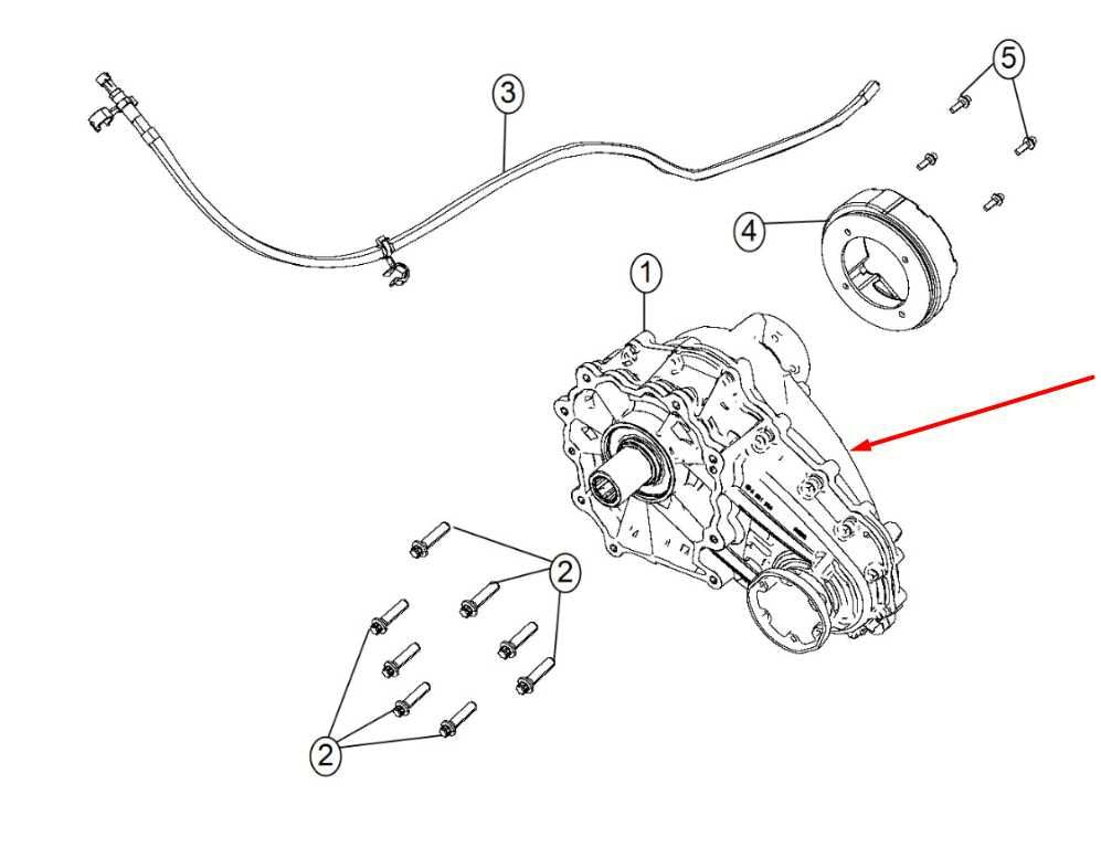 2014-2026 Dodge Durango SXT 3.6L AWD Single Speed Transfer Case 52123725AA OEM - Alshned Auto Parts