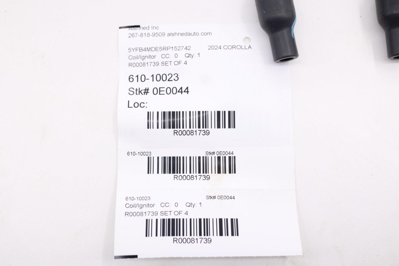 2019-24 Toyota Corolla LE 2.0L FWD Engine Ignition Coil Set of 4 90919-A2009 OEM23