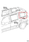 14-20 Toyota Sienna LE Rear Driver LH Side Quarter Panel Window Roller Sunshade - Alshned Auto Parts