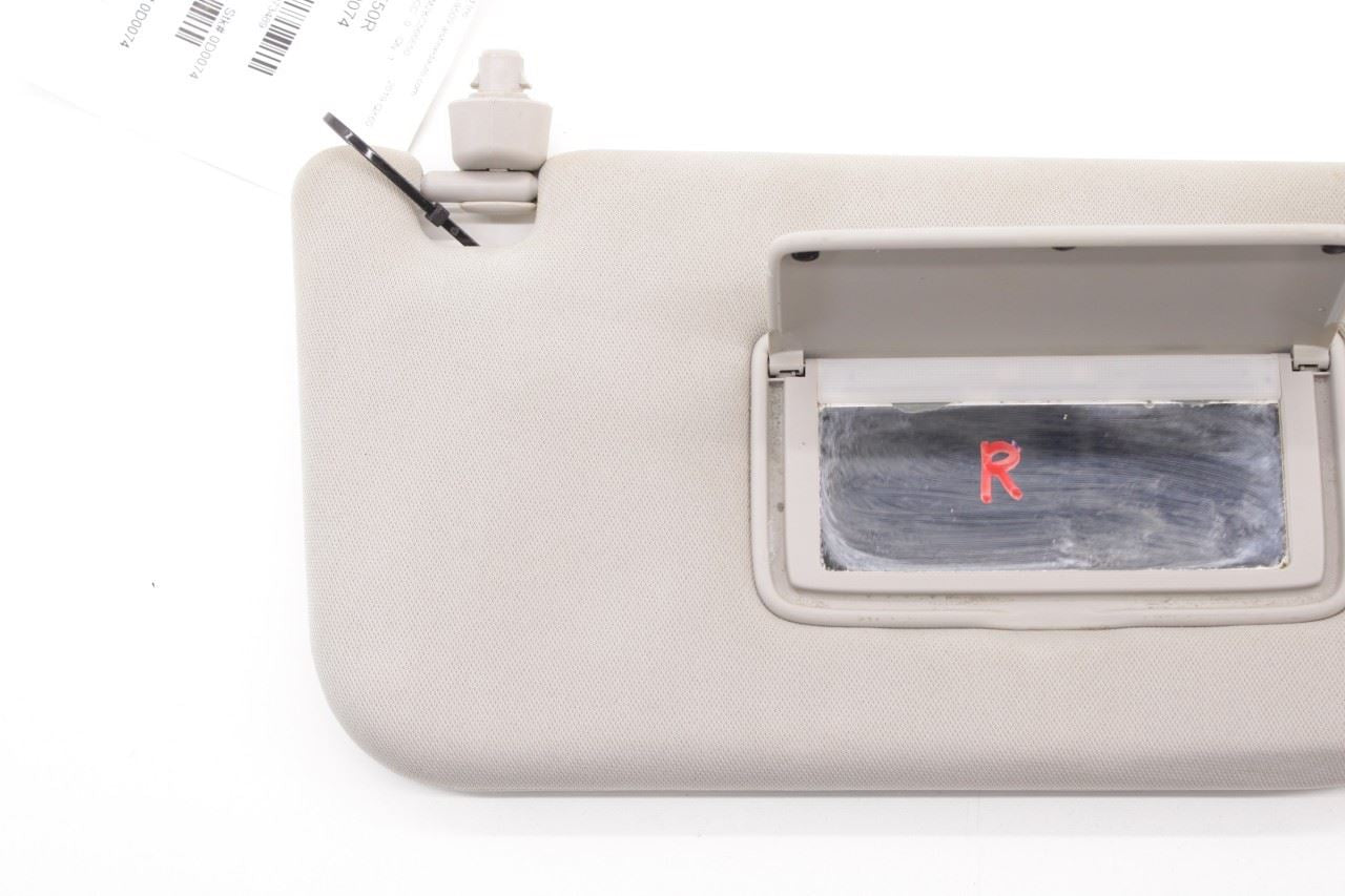 18-20 Infiniti QX60 Pure Front Passenger RH Side Sun Visor w/ Illuminated Mirror - Alshned Auto Parts