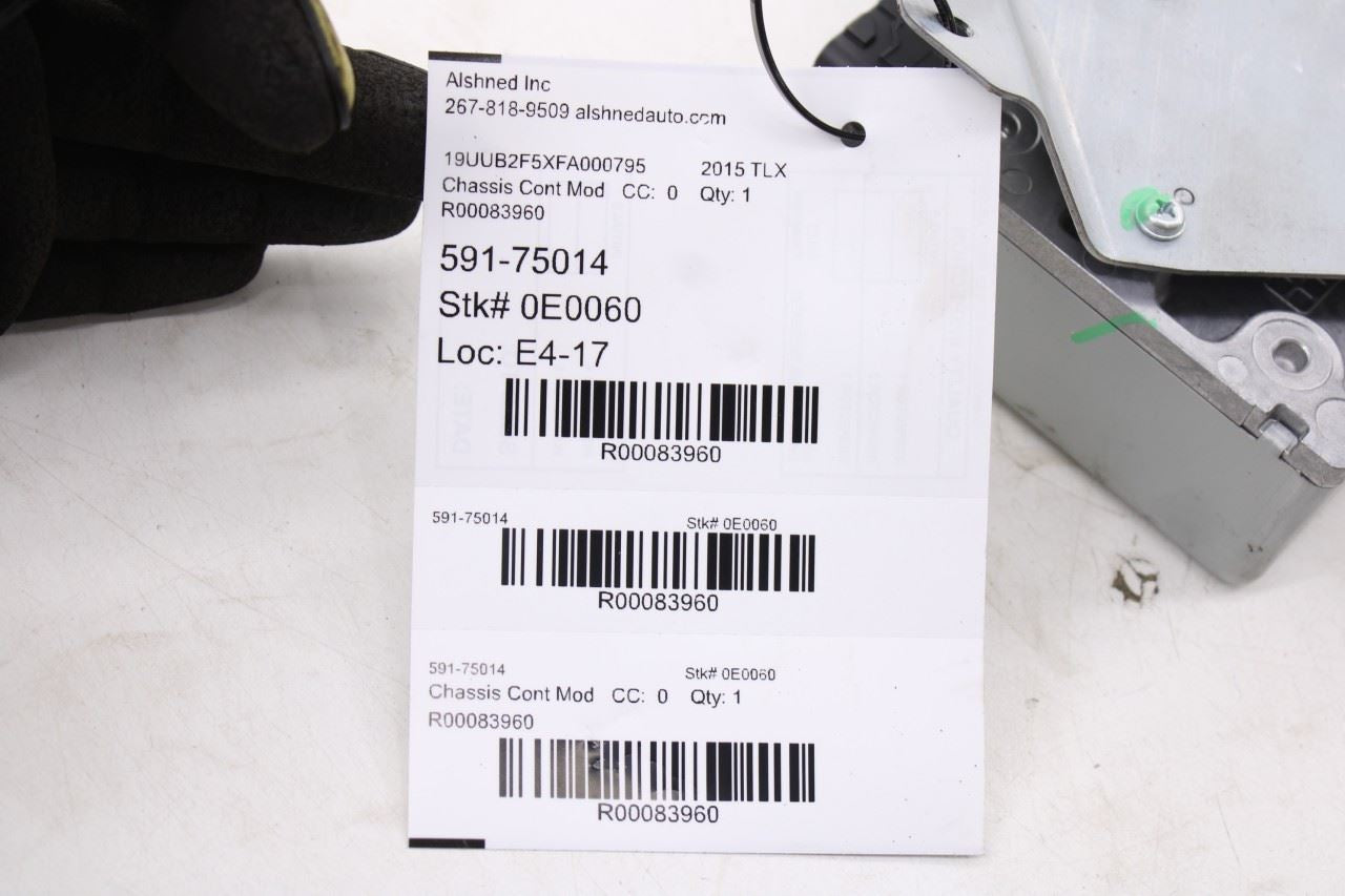 2015-2017 Acura TLX Tech Electric Power Steering Computer Control Module EPS OEM11