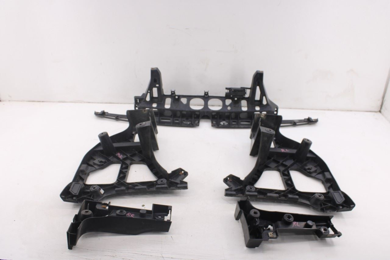 11-13 BMW X5 xDrive35i Rear Bumper Right Left and Center Mount Bracket Set of 57