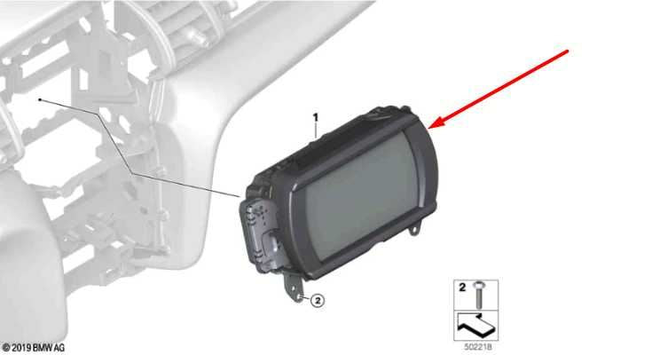 2016-2021 Mini Hardtop Cooper Alpine Radio Faceplate Control with 6.5 Display1