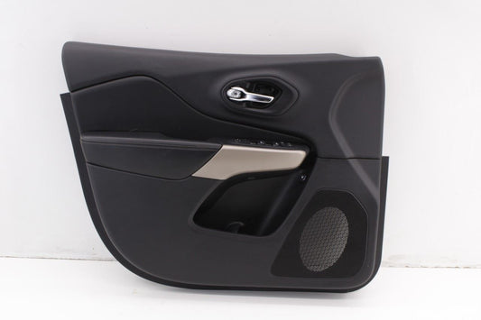 2017-18 Jeep Cherokee Limited Front Left Side Door Trim Panel 6MD282X9AA *ReaD* - Alshned Auto Parts