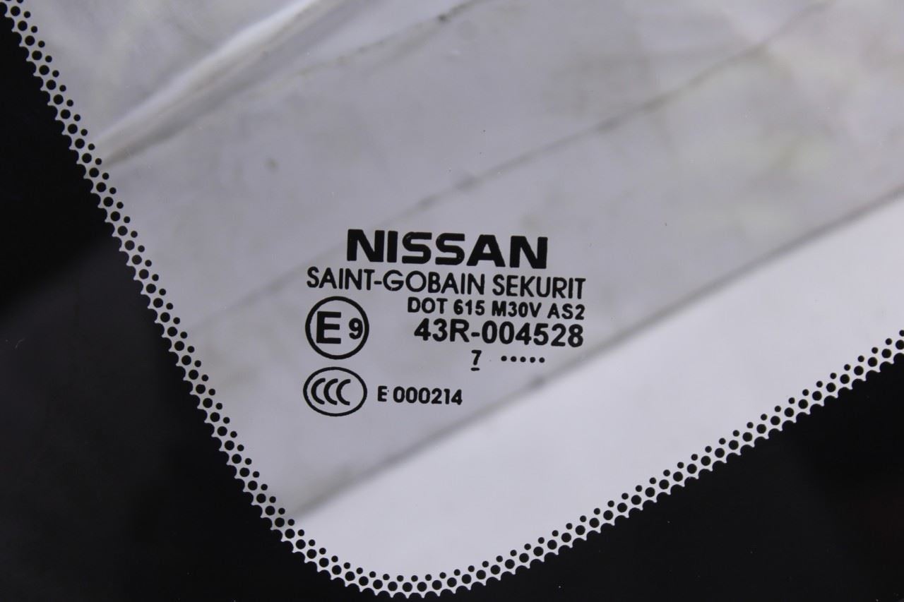 2013-19 Nissan Sentra SV Rear Left Side Quarter Window Glass 83301-3SG0A *ReaD*4