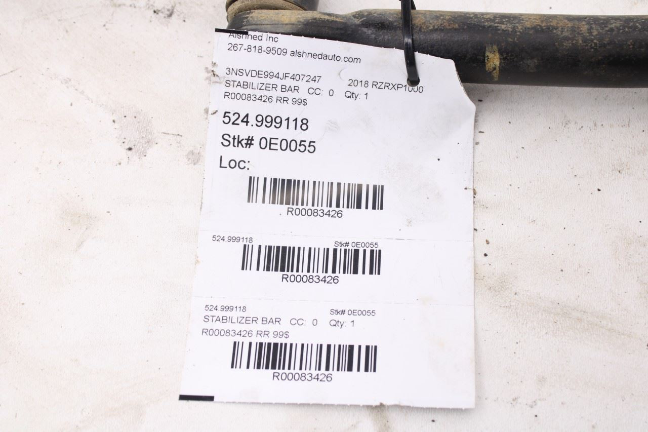 15-23 Polaris RZR XP 1000 1.0L Rear Stabilizer Sway Anti-Roll Bar w/ Linkage Set - Alshned Auto Parts