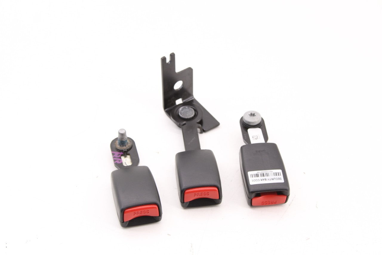 11-18 Jeep Grand Cherokee 4WD Rear RH LH and Center 2nd Row Seat Belt Buckle Set - Alshned Auto Parts