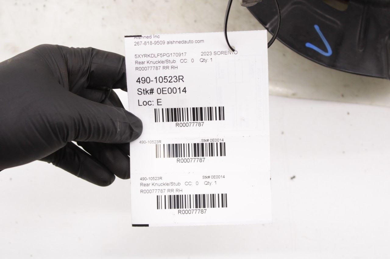 2021-2025 Kia Sorento X-Line SX Prestige Rear Right Side Spindle Knuckle Hub - Alshned Auto Parts