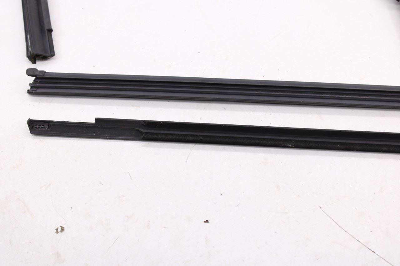 2019-26 Volkswagen Jetta SE Rear Right Door Run Channel w/ Belt Weatherstrip Set - Alshned Auto Parts