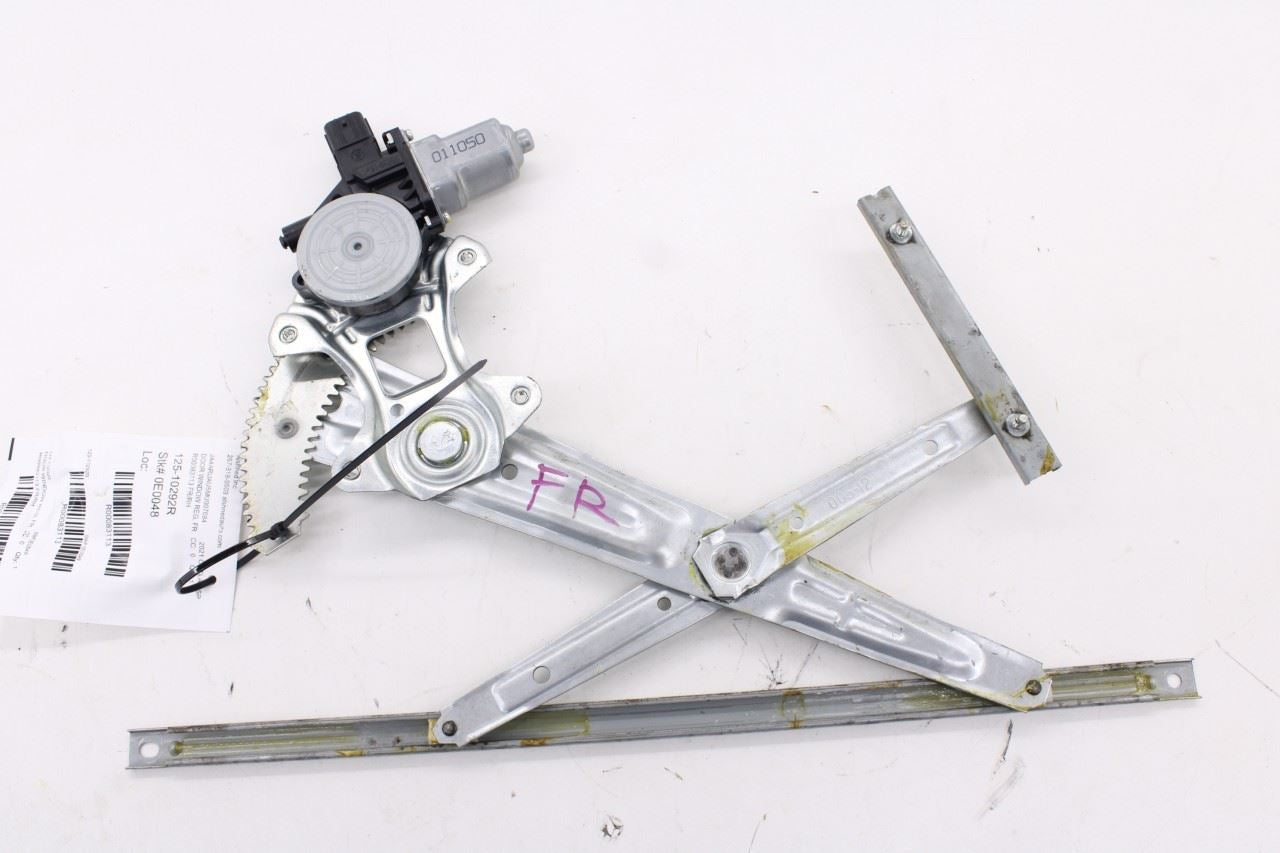 2011-25 Mitsubishi Outlander Sport SE Front Right Door Window Regulator w/ Motor0